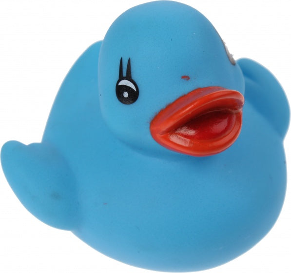 badeend blauw 5 cm