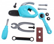 gereedschapsset blauw 12-delig