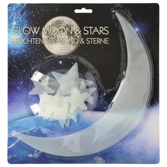 glow in the dark sterren en maan