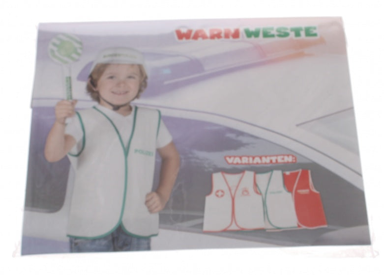 hesje politieagent jongens 45 cm wit