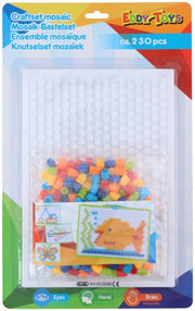 insteekmozaïek 230-delig 19 cm multicolor