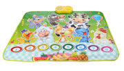 interactieve speelmat Dieren 90 x 70 cm