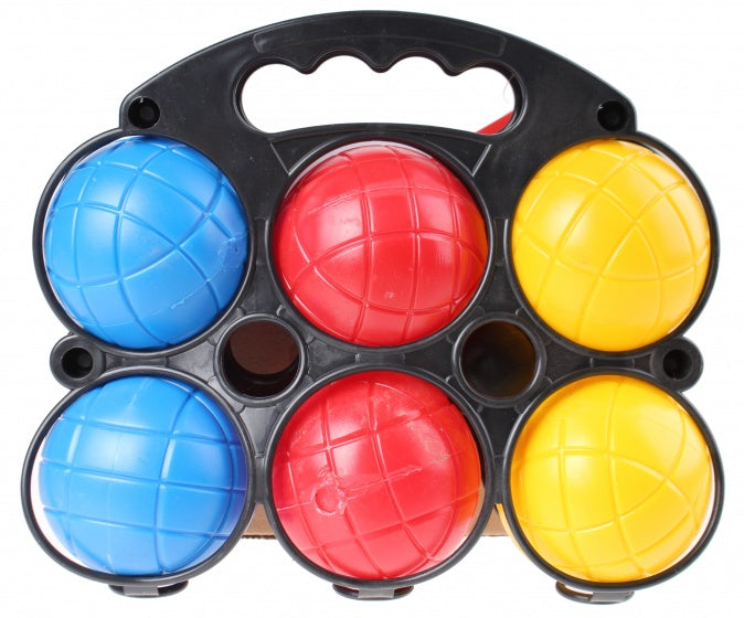 Jeu de boules set kunststof 7-delig