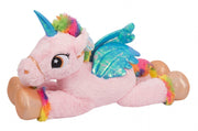 knuffel Unicorn pluche 81 cm roze