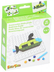 mozaïekpuzzel 4-in-1 junior groen 59-delig