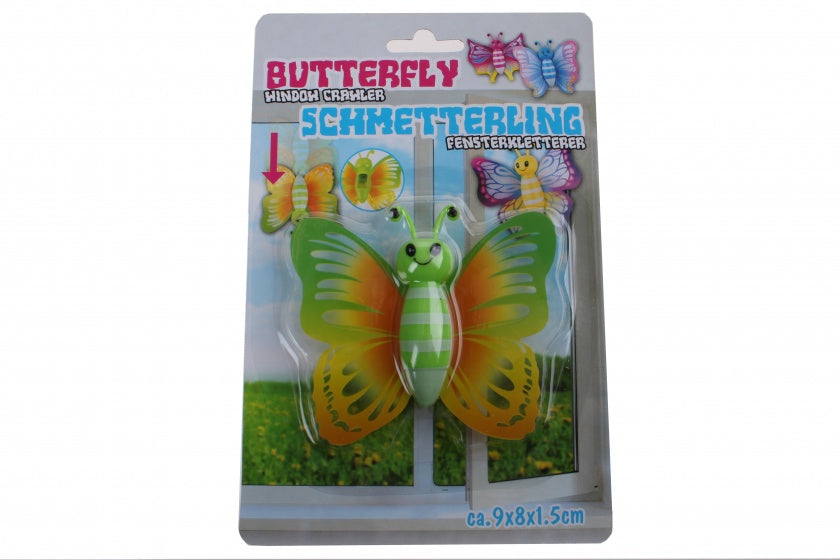 Raamkruiper vlinder 9 cm groen