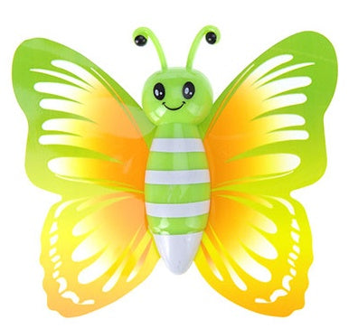 Raamkruiper vlinder 9 cm groen