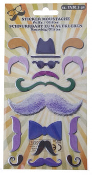 snorren stickervel 17-delig