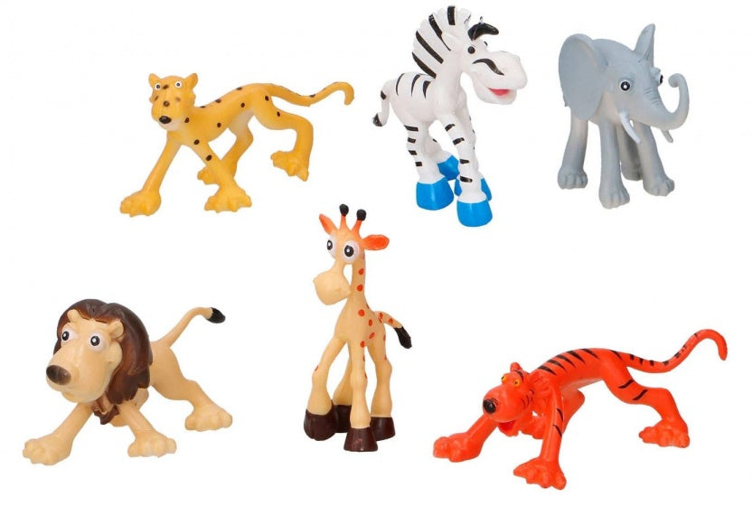 speelset dierentuin 6-delig