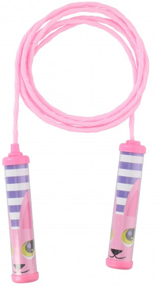 springtouw 230 cm roze