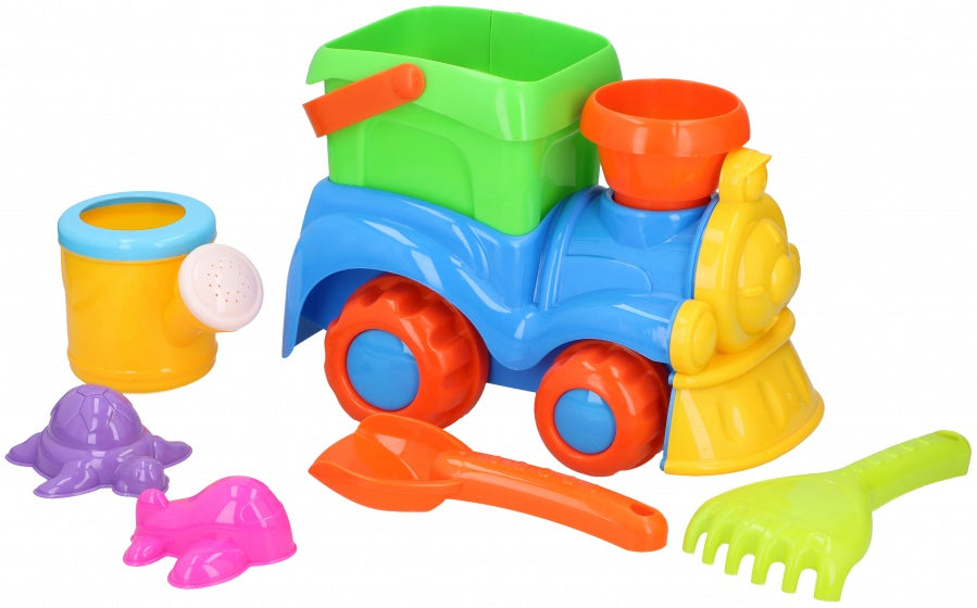 strandspeelset trein 8-delig