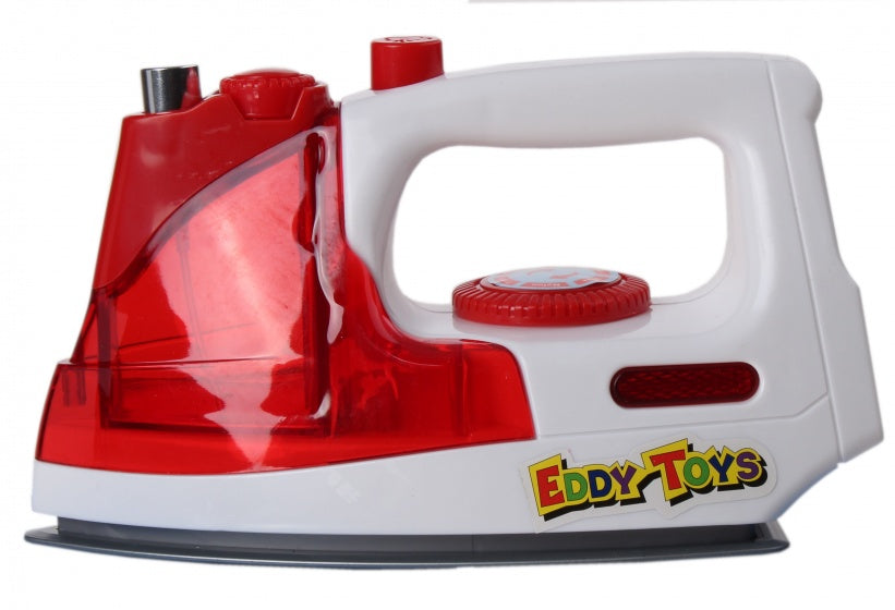 strijkijzer rood/wit 18 cm
