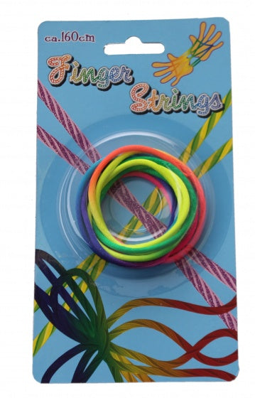 vingertouw 160 cm regenboog