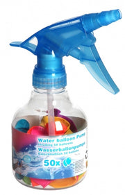 vulpomp met 50 waterballonnen blauw