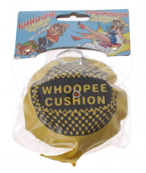 Whoopee scheetkussen 10 cm geel