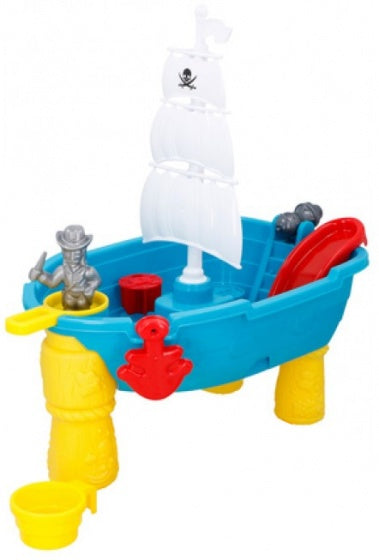 zand- en watertafel piraten junior 54 cm 19-delig