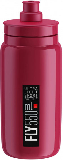 bidon Fly 550 ml donkerrood/zwart
