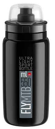 bidon Fly MTB 550 ml zwart/grijs