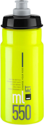 bidon Jet 550 ml polyethyleen fluorgeel/zwart