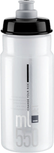 bidon Jet 550 ml polyethyleen transparant/grijs