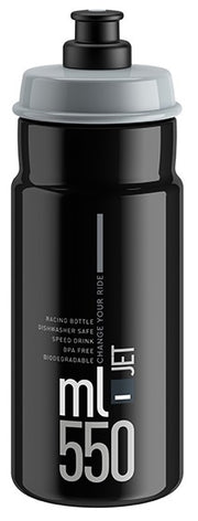 bidon Jet 550 ml zwart/grijs