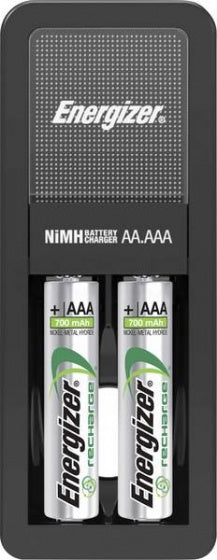 batterijoplader Mini + 2 AAA batterijen