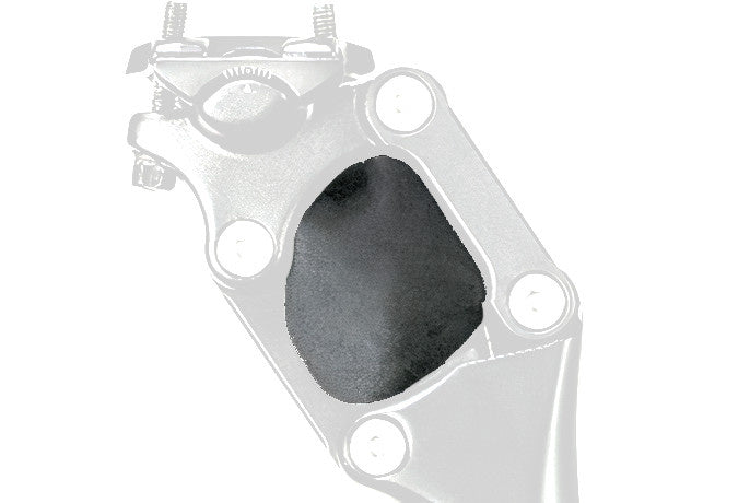 beschermingspad voor PM-705N zadelpen rubber zwart