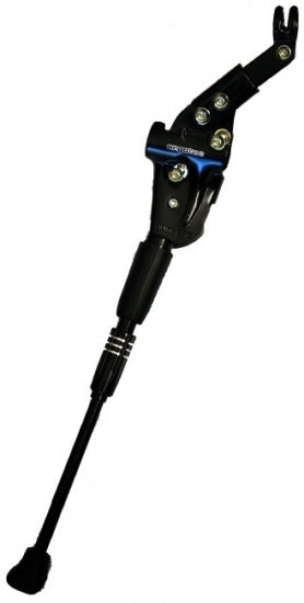 fietsstandaard achtervork 24 / 29 inch aluminium zwart