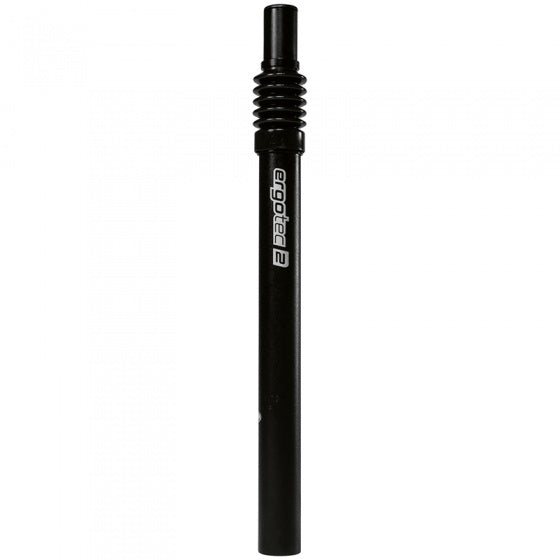 Zadelpen verend SP-2.0 25.4 x 300 mm aluminium zwart