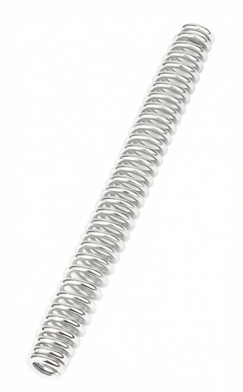 zadelpenveer voor Cushy/Glide staal 120 kg zilver