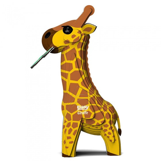 3D-modelbouwpakket giraffe 7-delig oranje No.09