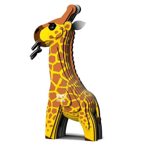 3D-modelbouwpakket giraffe 7-delig oranje No.09