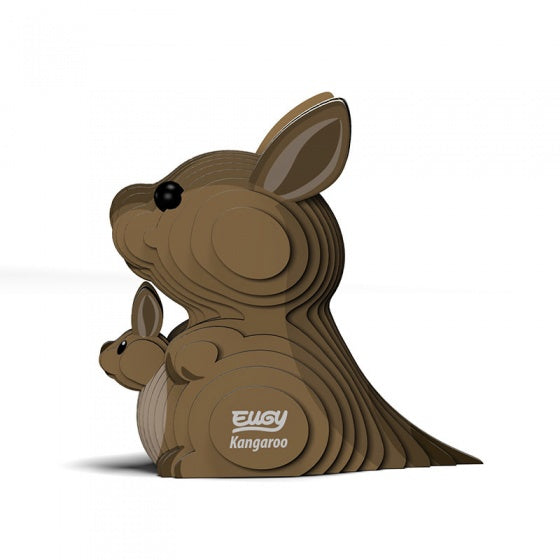 3D-modelbouwpakket kangoeroe 7-delig bruin No.15