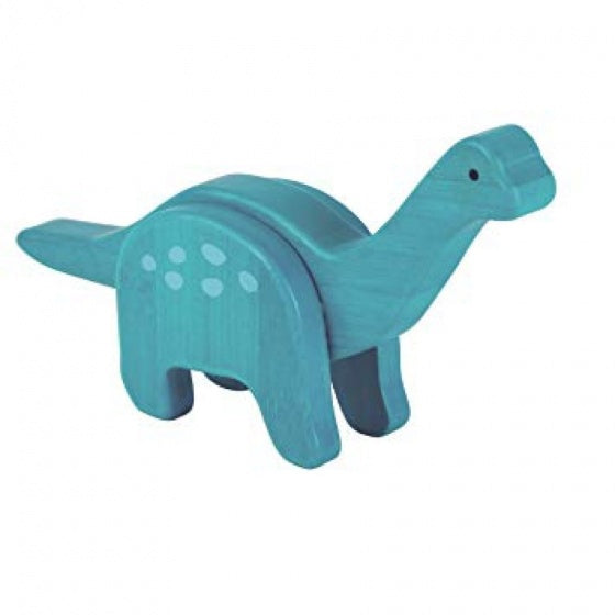 speelfiguur dino blauw 21x17 cm