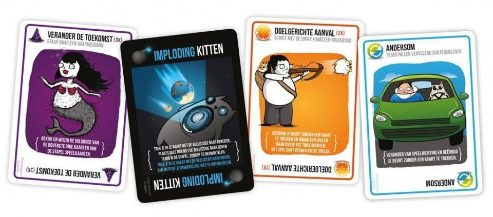 kaartspel Imploding Kittens - uitbreiding (NL)