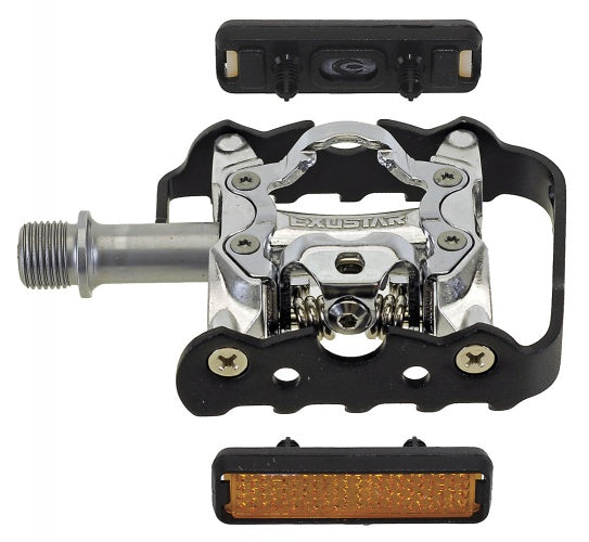 Half Klikpedaal MTB 9/16 Inch Zwart Set