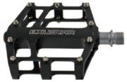 Platformpedaal BMX / Enduro 9/16 Inch zwart per set