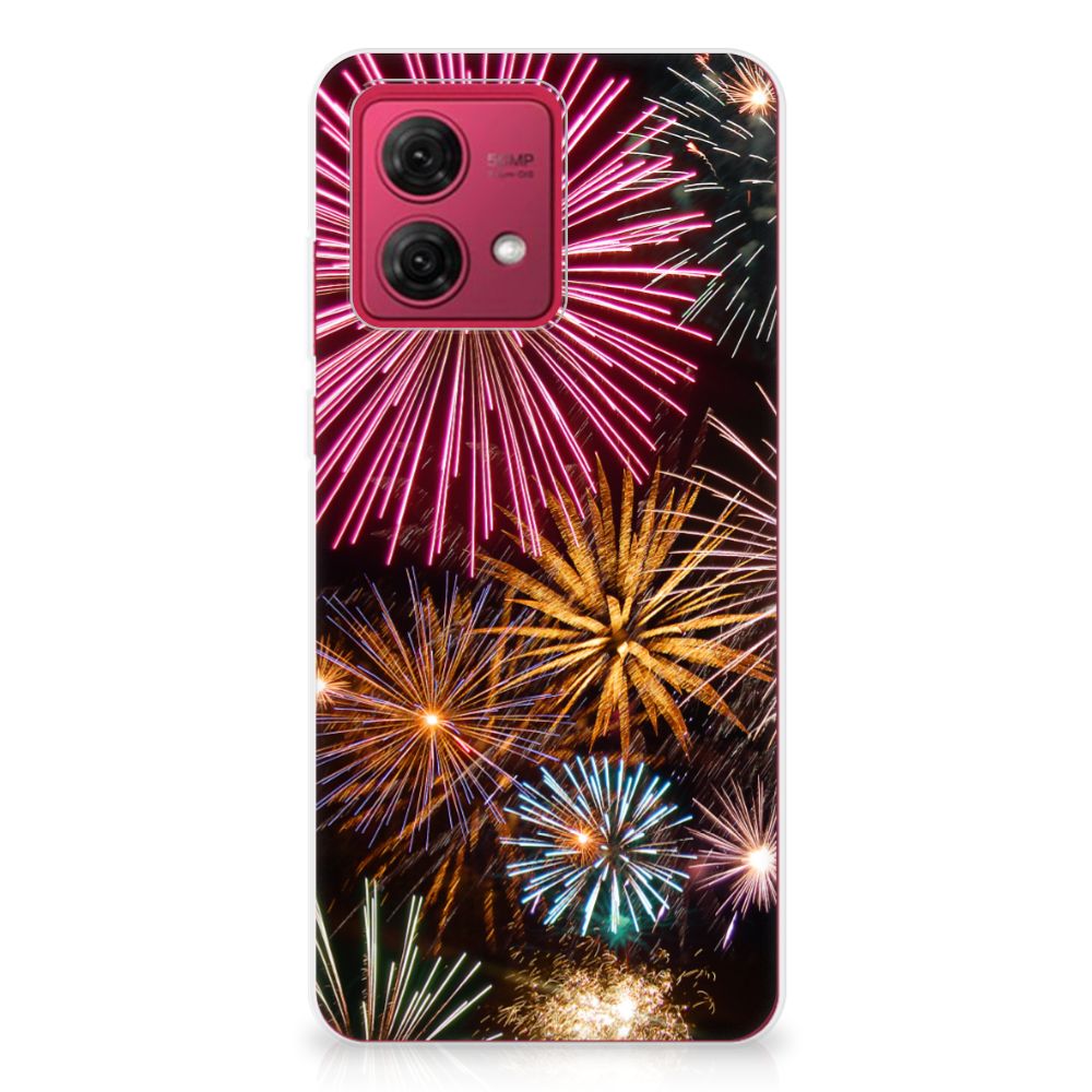 Motorola Moto G84 | Sillicone Back Cover | Vuurwerk