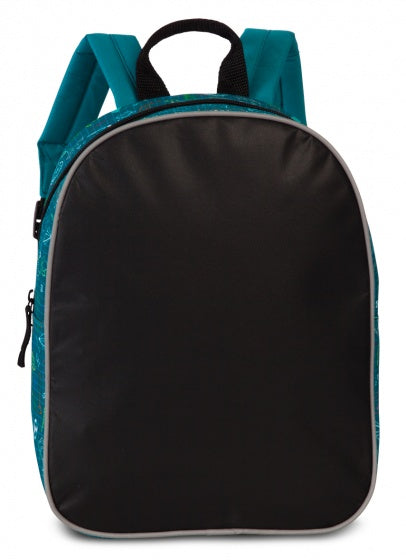 rugzak Colour Me 30 x 23 x 10 cm zwart/blauw