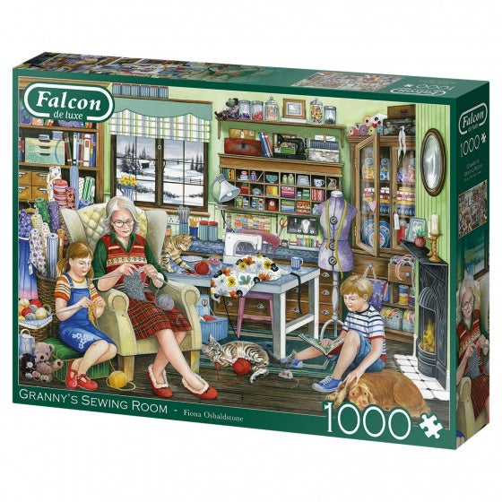 legpuzzel Granny's Sewing Room 1000 stukjes