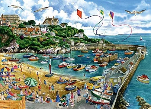 legpuzzel Newquay Harbour 1000 stukjes