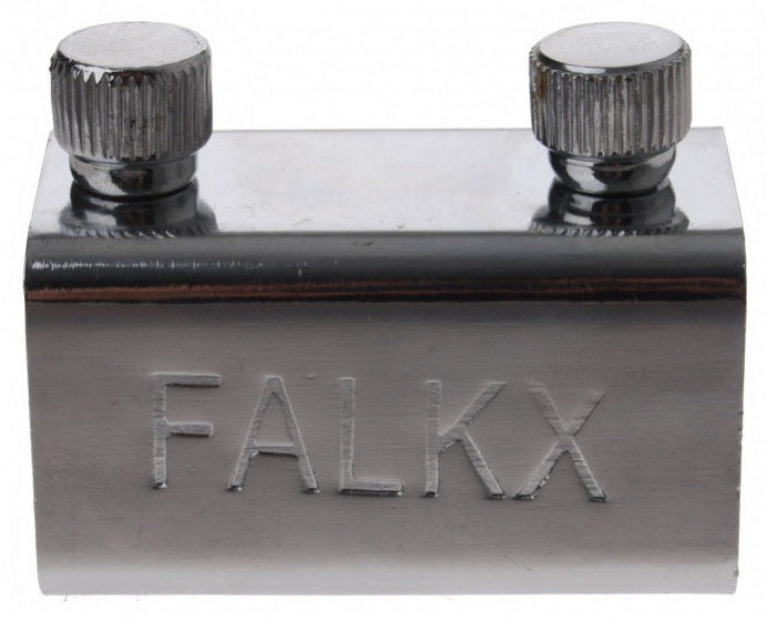 blokslot EA0501B 6 cm staal zilver 3-delig