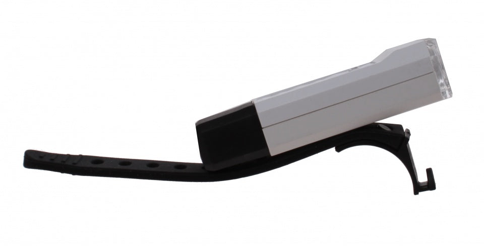 koplamp mini USB led oplaadbaar 6 cm wit