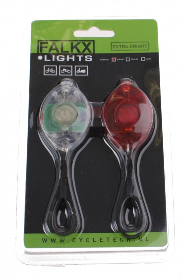 verlichtingsset Starry siliconen led batterij 2-delig