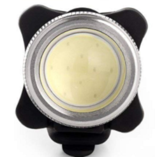 voor-/achterlamp El-022AF led lithium batterij zwart