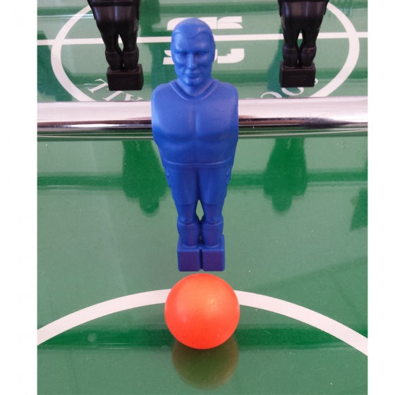 tafelvoetbalballen 5 stuks geel/oranje/roze