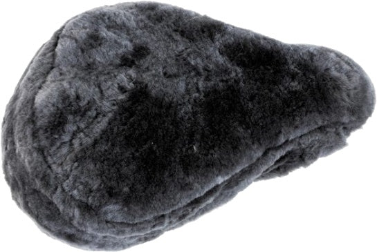 zadeldekje schapenvacht grijs 28 cm