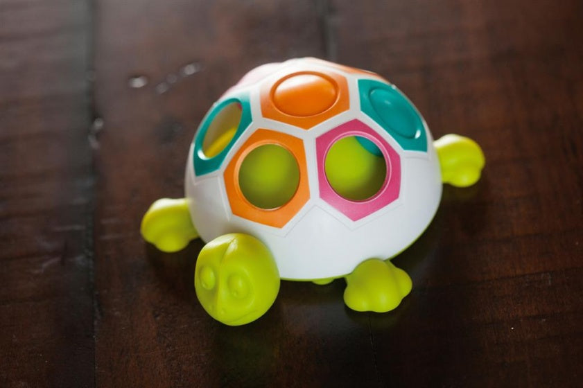Pop 'n slide Shelly vrolijke schildpad 10m+