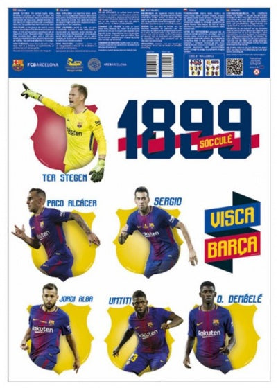 muurstickers 14 stuks