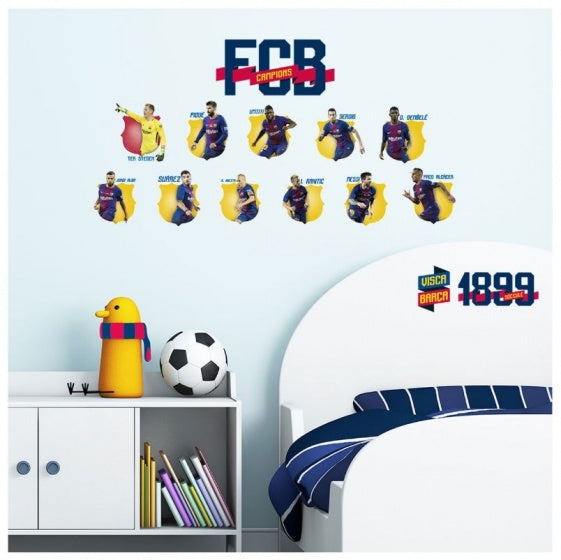 muurstickers 14 stuks